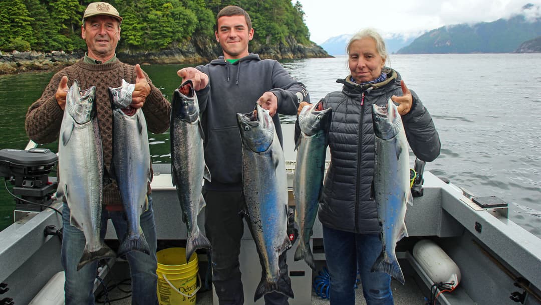 Auf Lachs im Land der Haida!