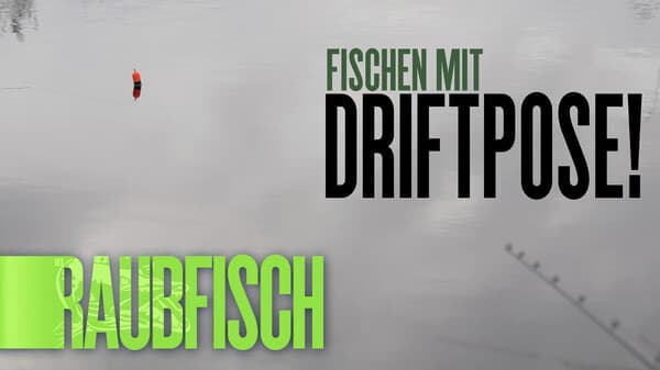 Mit der Driftpose auf Hecht!