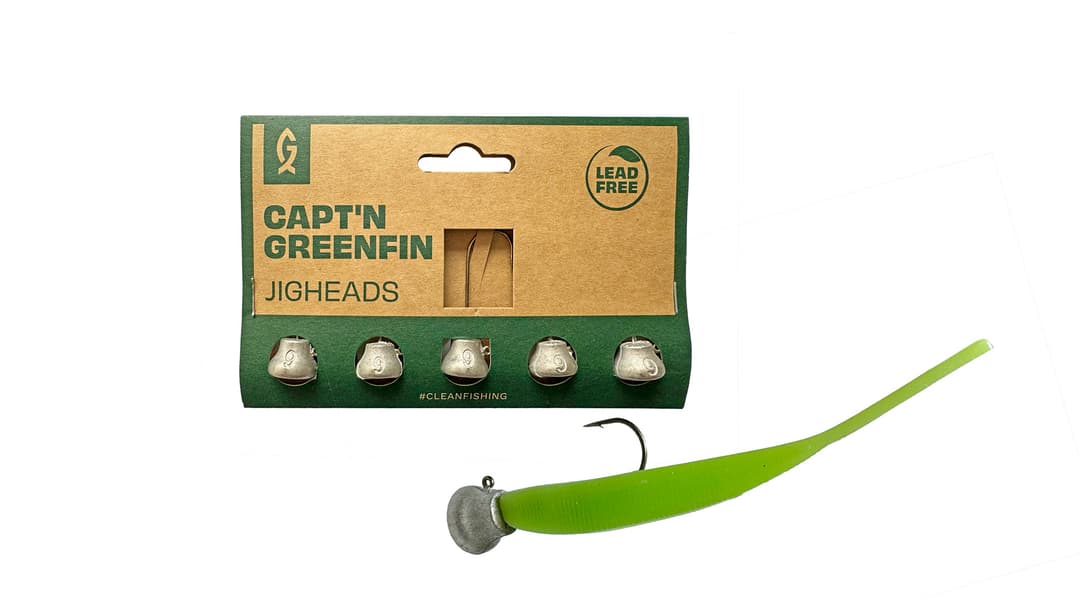 Capt’n Greenfin Leadfree Elephant Jighead