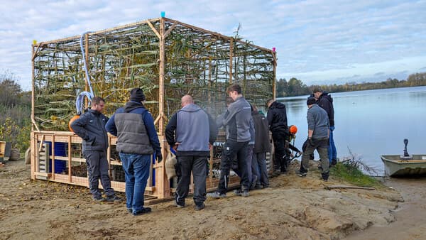 „Bleifrei“ gegen Kormorane - mit dem Petri-Schutzsystem!